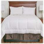 DUVET QUILTED- 55/45 POLY-COTTON, COTTON BLEND - MICROFIBER FILLING