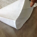 60/40 Cotton - Poly Blend,Percale, T-200 Pillow Protector with Zipper - White